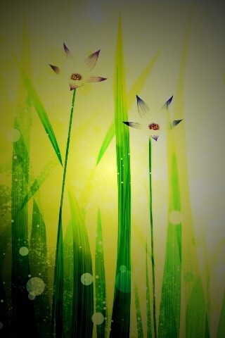 Векторные цветы обои