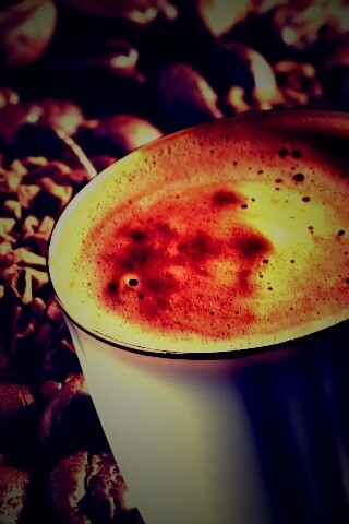 Кружка заварного кофе обои