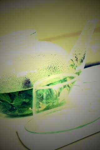 Зелёный чай обои