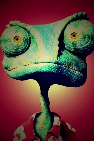 Ранго на красном фоне обои