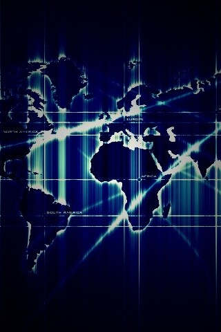 Карта мира в новом стиле обои