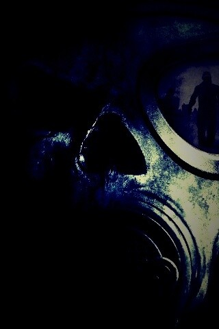 Зловещая маска обои