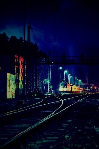 Железнодорожная станция обои