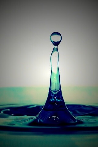 Падение капли обои