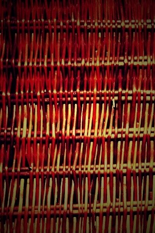 Плетёный забор обои