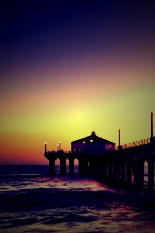 Пирс в Калифорнии обои