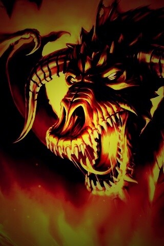 Рыцарь против дракона обои