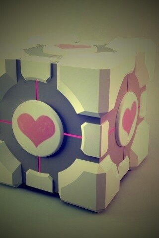 Взвешенный куб-компаньон обои