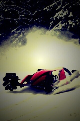 Концепт снегохода обои