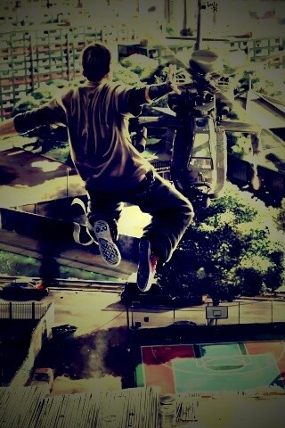 Прыжок обои