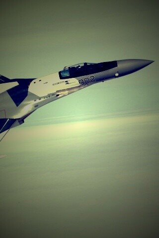 Полёт истребителя обои