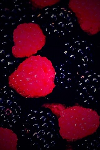 Малина и ежевика обои