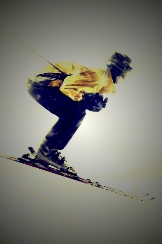 Горнолыжник обои