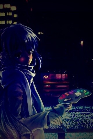 Художница обои