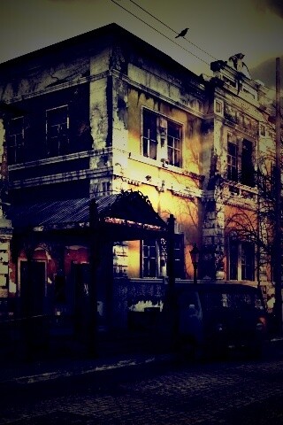 Старое здание обои