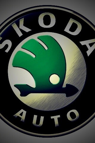 Логотип Skoda обои