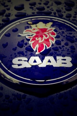 Логотип Saab обои