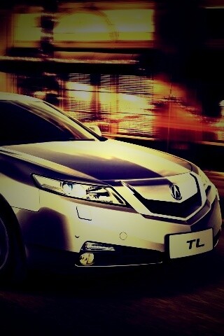 Acura в движении обои