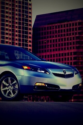 Acura  в городе обои