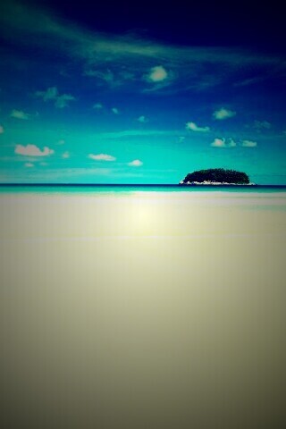 Голубая лагуна обои