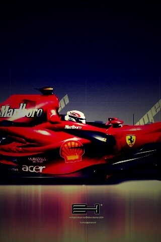 Болид Феррари обои