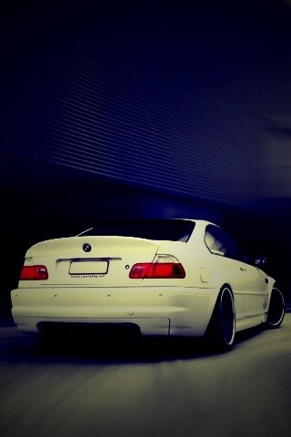 Белый БМВ обои