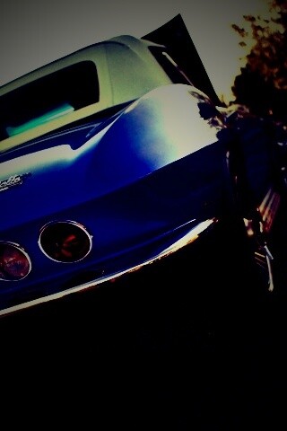 Ретро Chevrolet Corvette обои