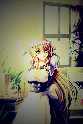 Анимешное утро обои