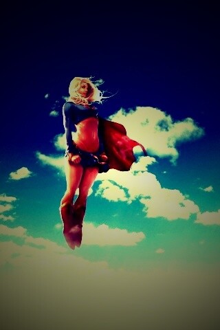 Супердевушка обои