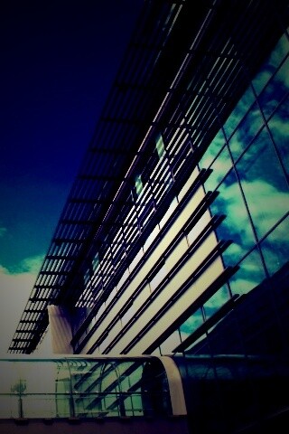 Стекло и металл обои