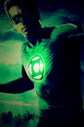 Зелёный фонарь обои