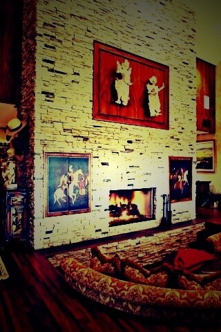 Интерьер гостинной обои