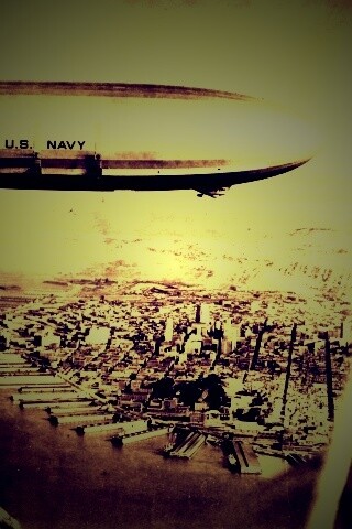 Дерижабль обои