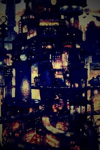 Город будущего обои