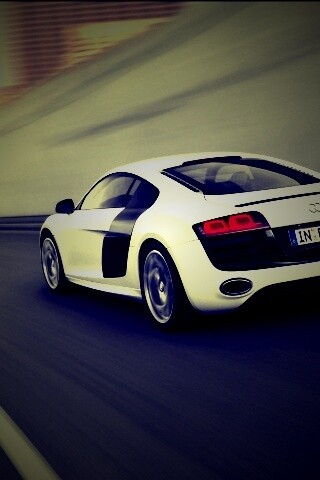 Ауди вид сзади обои