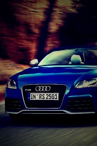 Кабриолет ауди: вид спереди обои