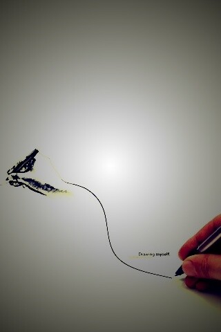 Рисунок - рекурсия обои