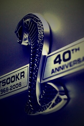 Шильдик Ford Mustang Shelby обои