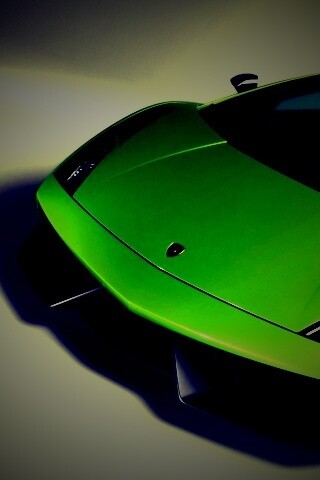 Зеленый Ламбо обои