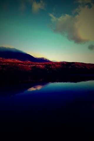 Зеркальное озеро обои