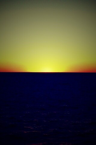Морской закат обои