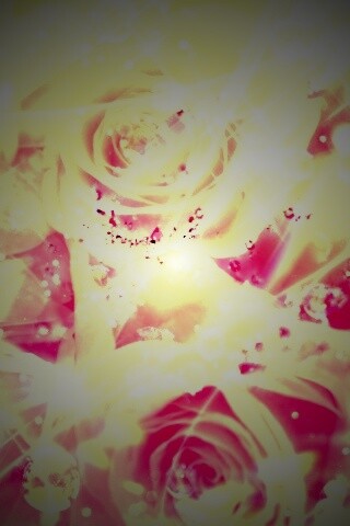 Розово-розовая абстракция с цветами обои