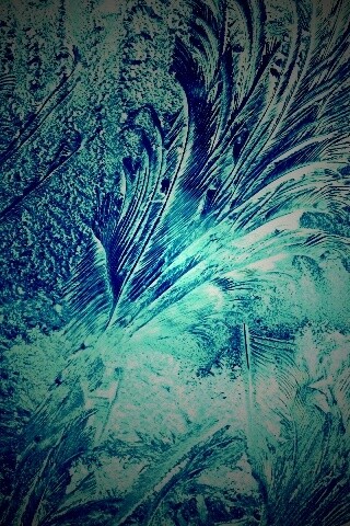 Зимние узоры обои