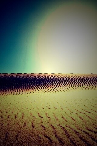 Пустыня до горизонта обои