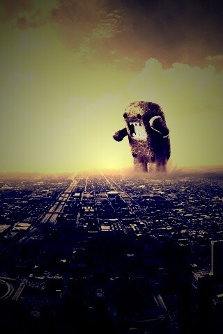 Демокун-годзилла обои