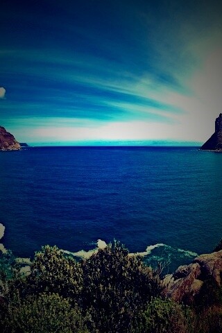 Красивая бухта обои