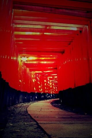 Японский храм обои