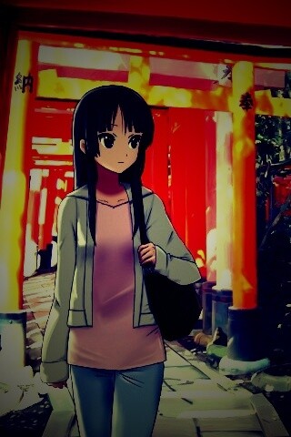 Акияма Мио обои