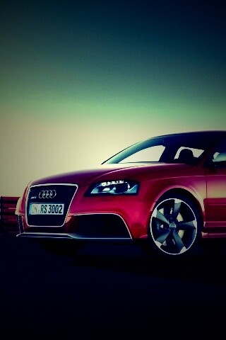 Фотосессия Audi RS3 на треке обои