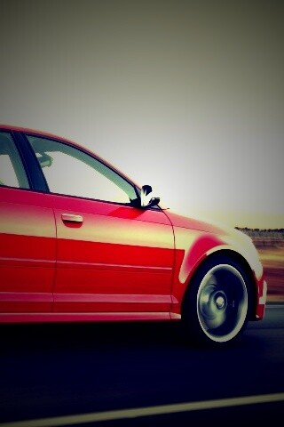 Фотосессия Audi RS3 во время движения обои